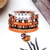 7 шт. браслеты на Хэллоуин, яркие подарки, манжеты, многослойный браслет из бисера, бисер