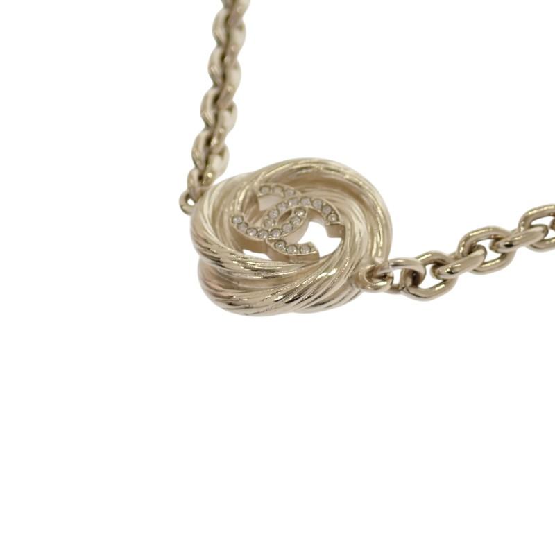 CHANEL  ABF860B20552 Necklace gold metal/Rhinestone Women