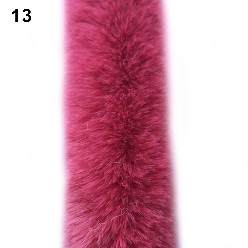 Искусственный мех кролика, имитирующий мех кролика Рекс, манжеты, окантовка Ханьфу, цветной мех кролика, зимний теплый искусственный мех, окантовка из искусственной кожи