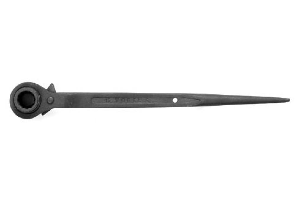 Double-sided ratchet socket wrench 19x22 for scaffolding 52936 VOREL