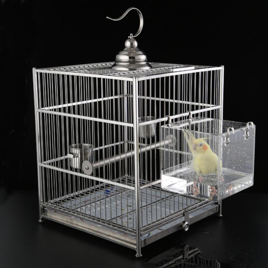 Ванночка для попугайчика-волнистика, неразлучника, птицы, питомца, клетка, подвесная