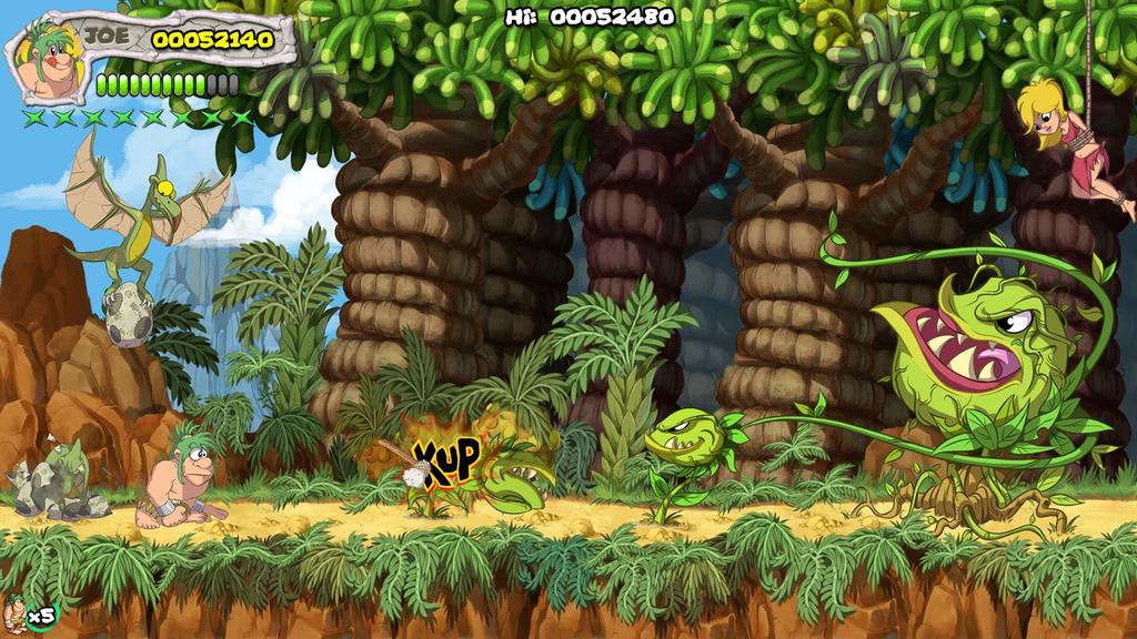 Новое издание Joe and Caveman Edition для North PS4 Mac - Тираннозавр (Импортированная версия Америка) -