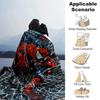 Spiderman Web Flannel Blanket Super Soft Warm Cozy Blanket For Sofa Bed Office Travel Allseason Home Decor Gift