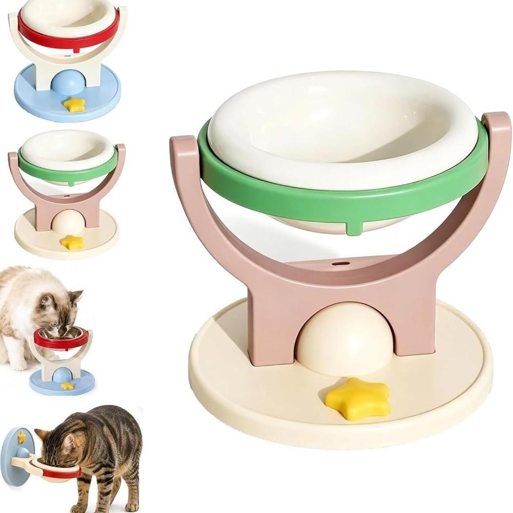 Floor Standing Pet Feeder Bowl Space-saving Wall-Mounted Pet Bowl New 2 IN 1 Pet Bowl Indoor Use