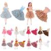Модные платья для кукол-принцесс, костюм для кукол 30 см / для кукол BJD 1/6 / для кукол 11,5 дюйма, аксессуары для DIY