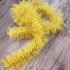3D Плиссированное Сетчатое Кружево для DIY Женской Одежды: Платье для куклы, Шарф, Шляпа, Декорация-Зонтик – Доступны разные цвета.