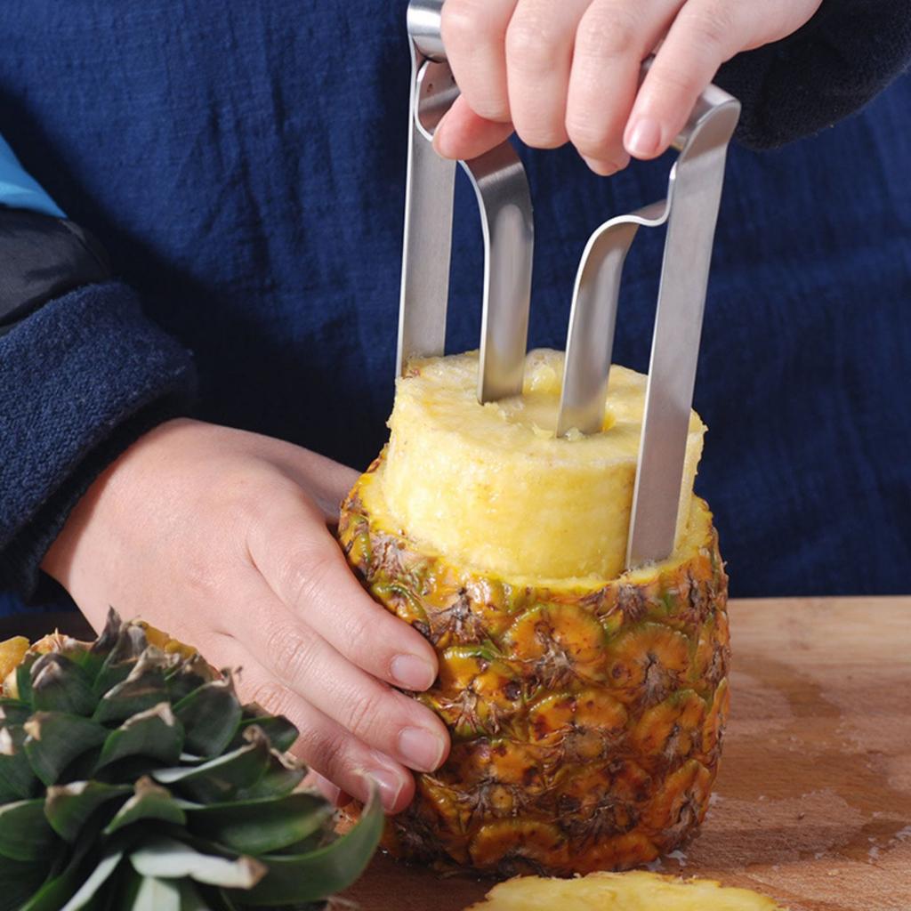Pineapple Corer Stainless Steel Fruit Peeler Slicer Cutter Pineapple Corer Remover Tool For Home Kitchen Restaurant