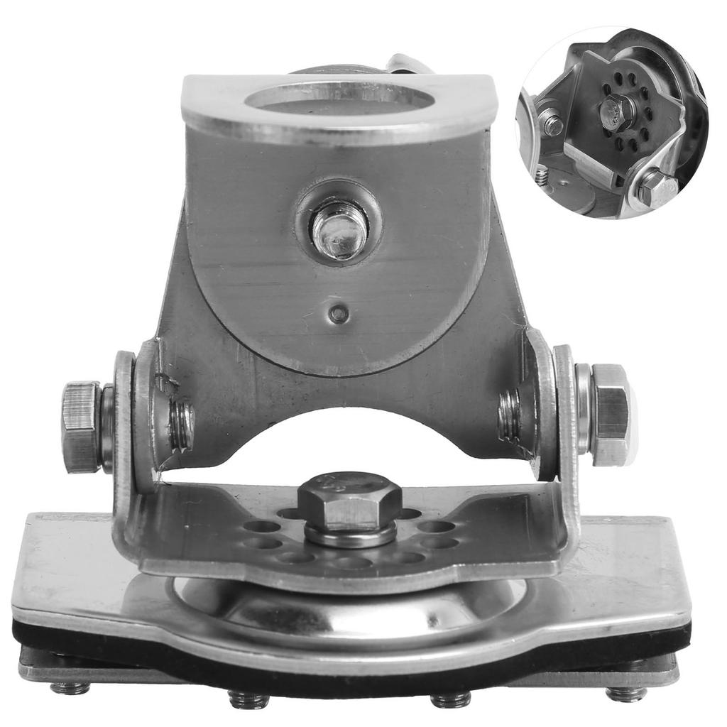 K3‑66 Держатель антенны для автомобиля из нержавеющей стали, монтажный кронштейн для автомобильного радиоприемника в хэтчбеке