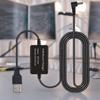 USB-усилитель напряжения Преобразует 5 В в 12 В с интеллектуальным чипом Для устройств RJ11/DC5521/DC35135 Прочный ПВХ-шнур