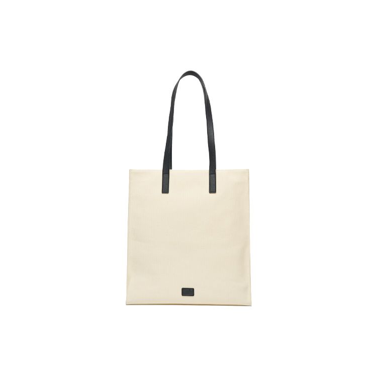 MLB New York Yankees Brand Logo Open Closure Cotton Canvas Tote Shopping Bag Handbag Shoulder Bag Unisex Tote Bags Beige 3AORM022N-50CRS