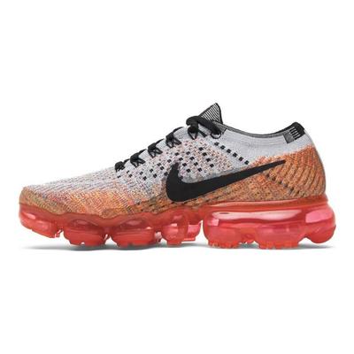 Air VaporMax Вольчий Серый Ярко-Красный Женские 849557-026
