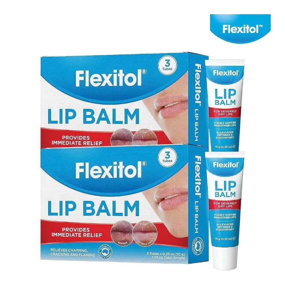 Бальзам для губ Flexitol Original 10 г Набор из 3 шт. Набор из 2 шт.