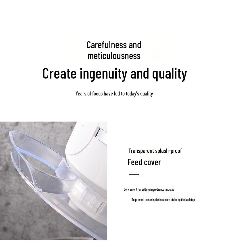 8 л Многофункциональная кухонная машина: Малый домашний стационарный миксер и тестомес