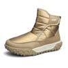 Горячие стильные мужские зимние ботинки хлопковая зимняя обувь для мужчин теплые ботильоны модные универсальные нескользящие ботинки толстые плюшевые уличные ботинки