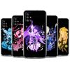 Прозрачный чехол для Samsung Galaxy A52 A12 A51 A32 A21s A71 A32 A22 50 A70 A31 A72 5G чехол для телефона аниме Genshin Impact Cool