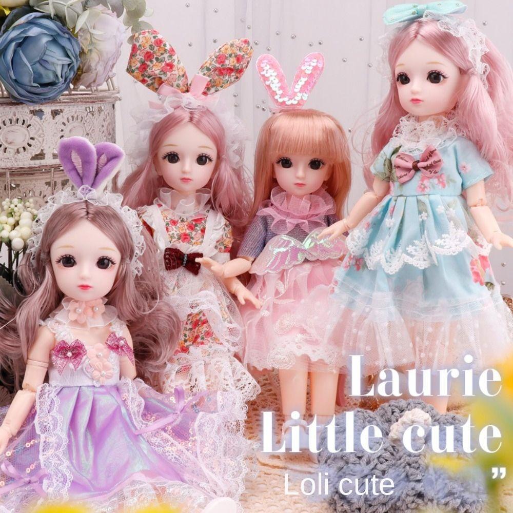 23 подвижных шарнирных куклы 30 см 23 подвижных шарнирных куклы с одеждой платьем DIY игрушечные куклы для девочек