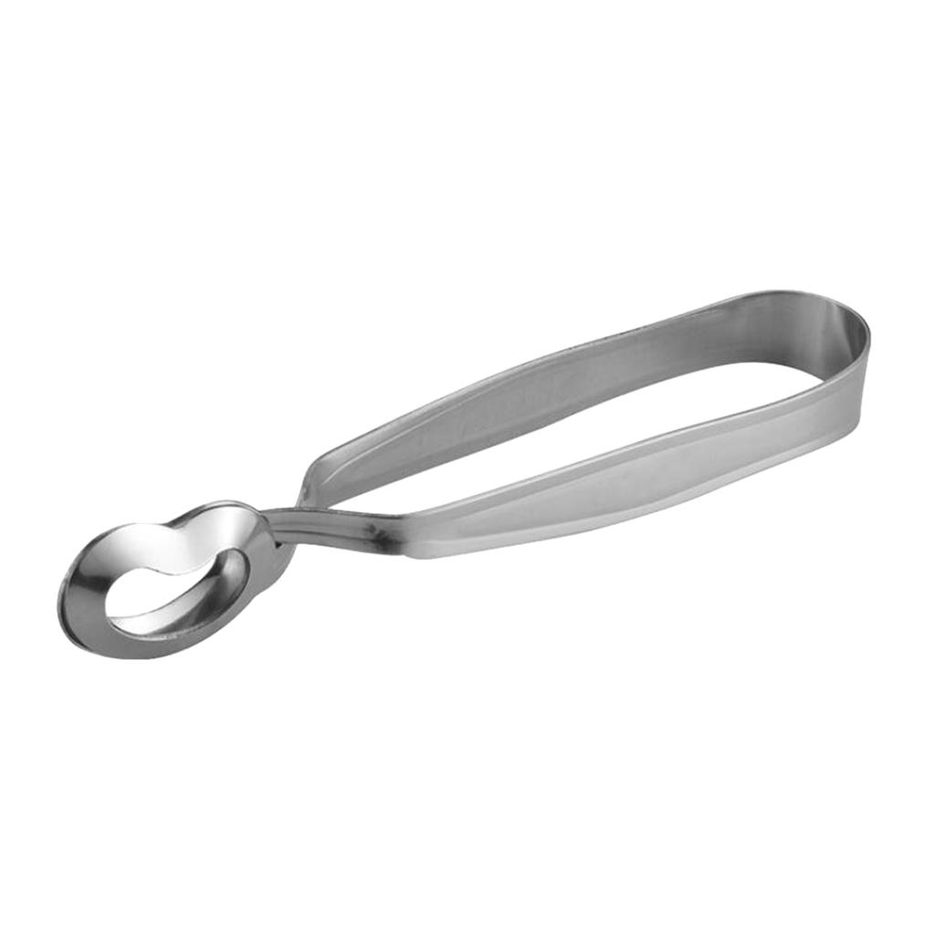 2x Japanese Stainless Steel Japan Escargot Plate Tongs Utensil