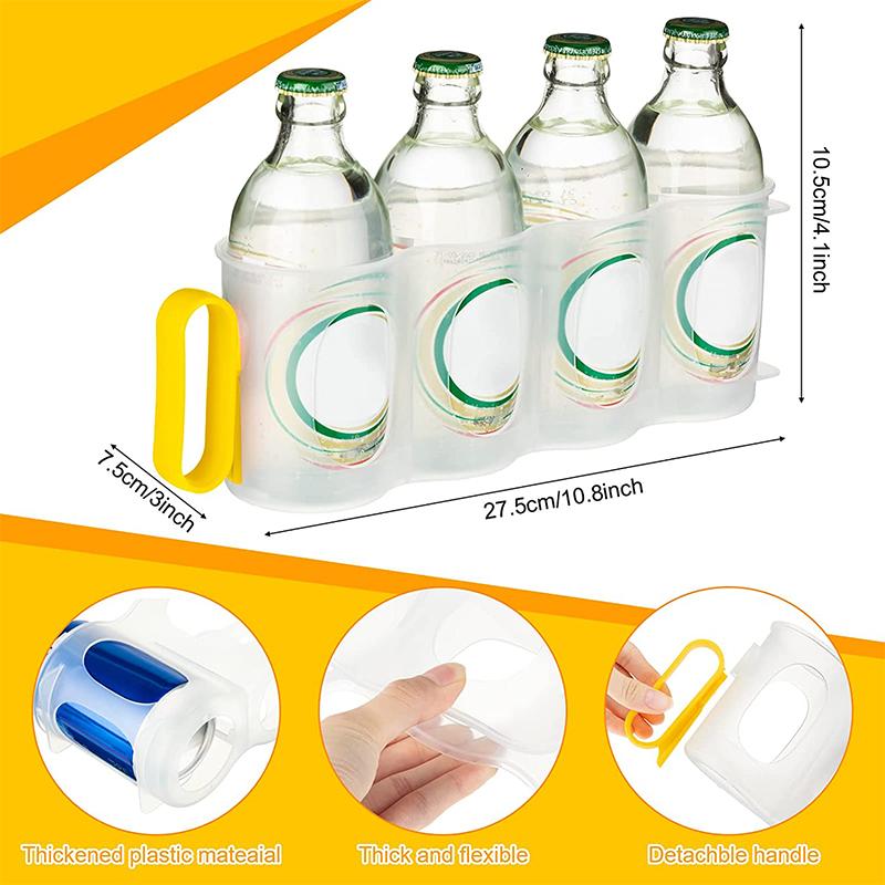 Sorbus Soda Can Organizer For Refrigerator Stackable Can Holder Dispenser with Lid for Fridge Stackable Drink Organizer YY218