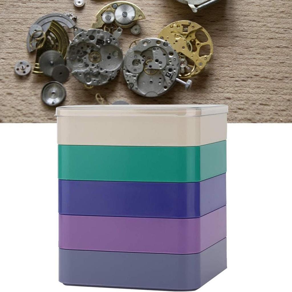 Watch Parts Storage Box Watch Tools For Screw Component Movement Hardware Parts Case For Watchmaker Storage Box