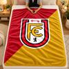 Flannel BlanketUnion Berlin FC Warm Soft Throw Blanket for Indoor Sofa Bed Living Room Use