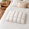 Comfortable Head Cushion Puff Cooling Pillow, Soft Breathable Quilted Sleeping Machine Yet Supportive Pillow Washable, Fluffy Cloud-like for Side And
