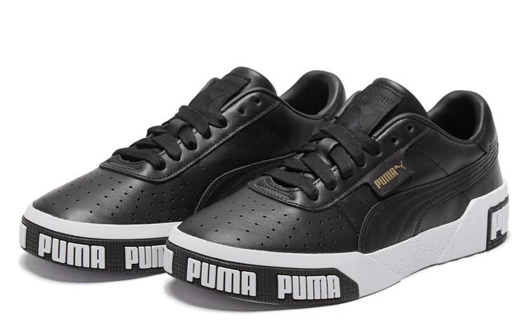 Women's Sneakers Puma Cali Bold Black Metallic Gold (Women's) Black/Metallic Gold