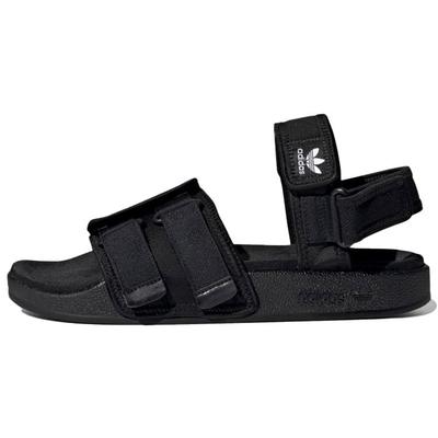 Шлепанцы Adilette Черно-белые Унисекс GZ8409