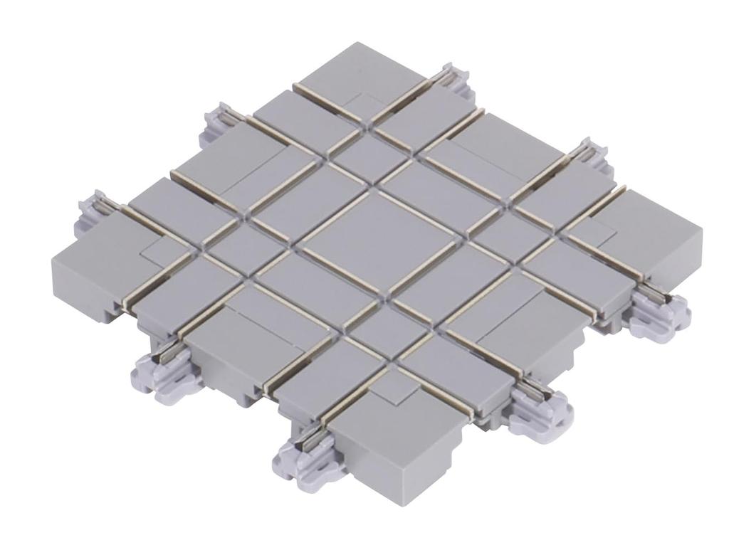 KATO Колея N Unitram E перекресток 62мм Принадлежности для железнодорожного моделизма 90° 40-301-E