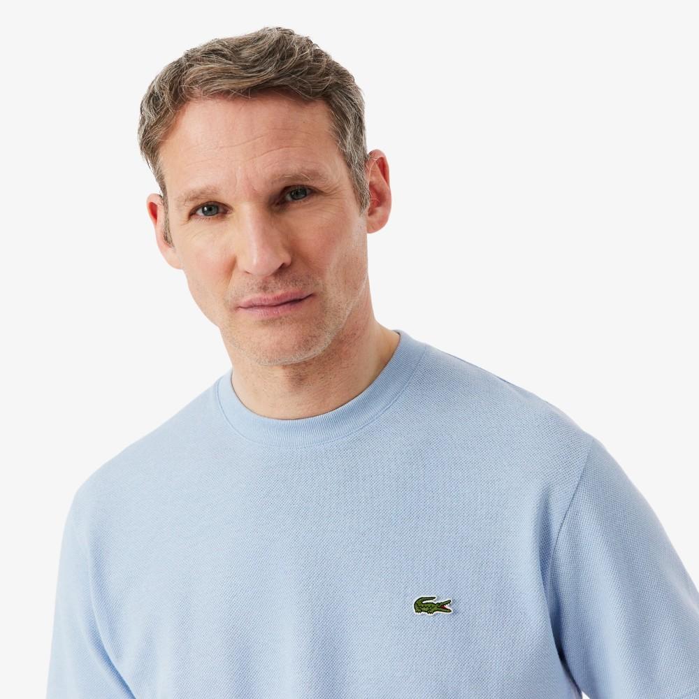 Lacoste Мужская футболка с коротким рукавом из смесовой льняной ткани TH0629-56GHBA
