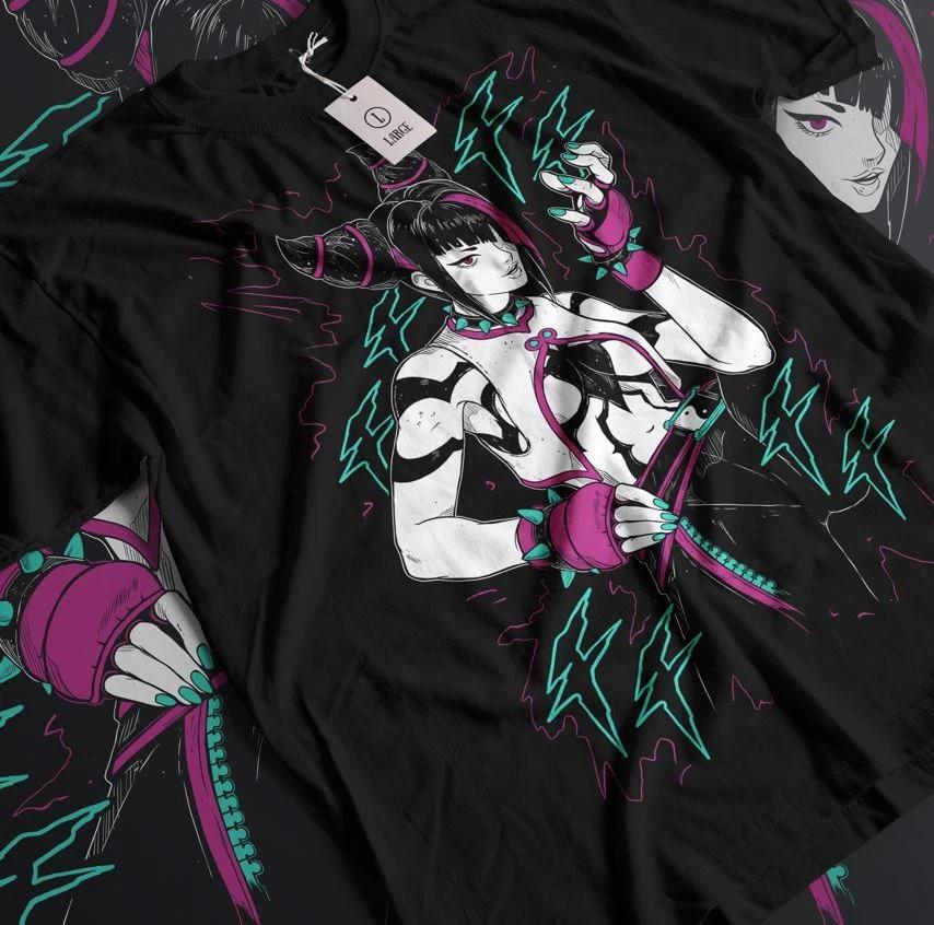 Juri Essential TShirt Street Fighter Anime Exclusive Unisex Shirt All Size