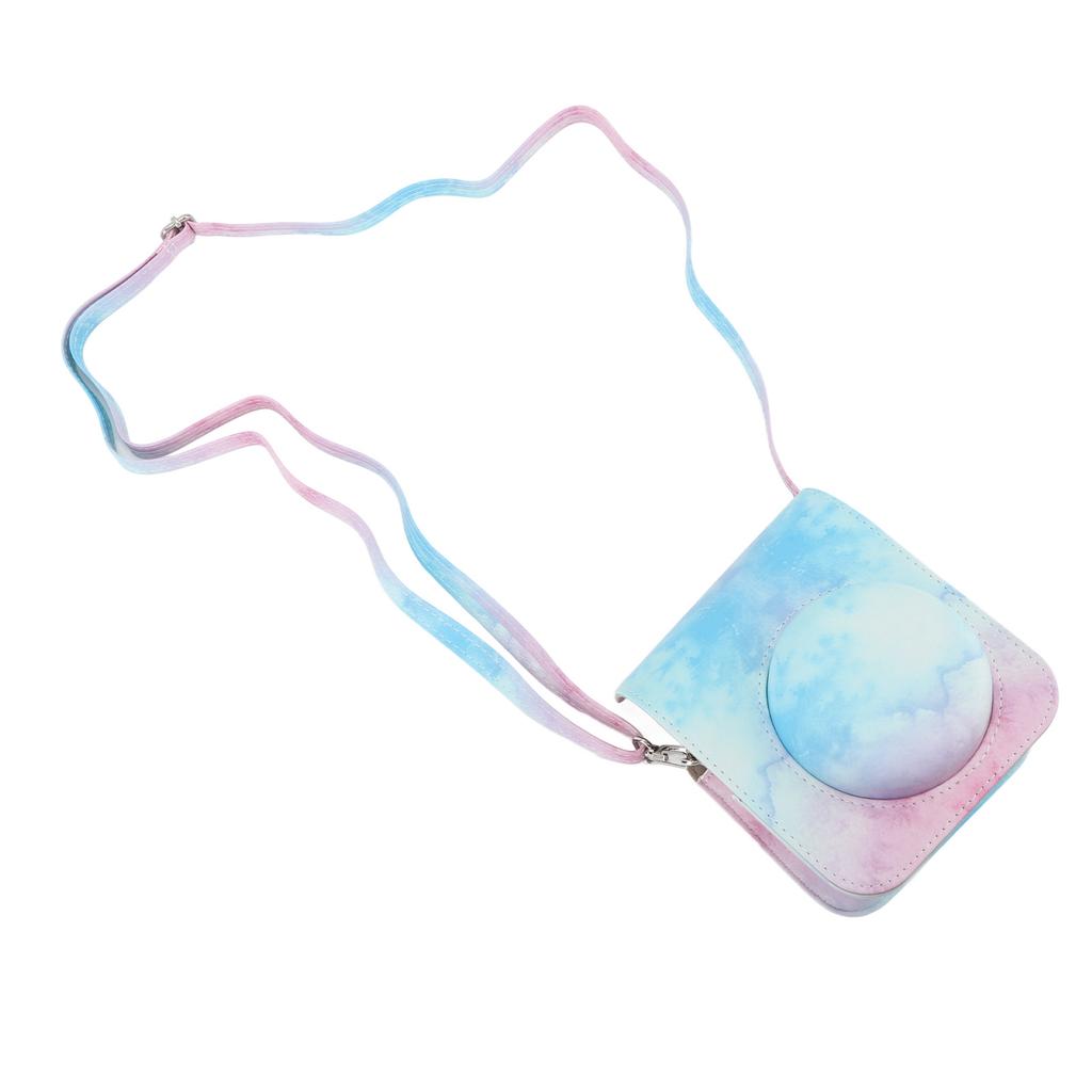 Мини-сумка для мгновенной камеры, защитный чехол для камеры из ПУ с регулируемым плечевым ремнем для камеры Fujifilm Instax Mini 12