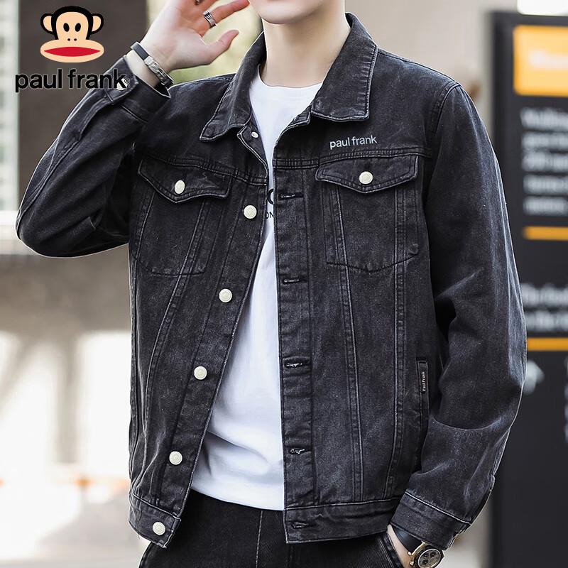 paul frank Мужская джинсовая куртка свободного кроя