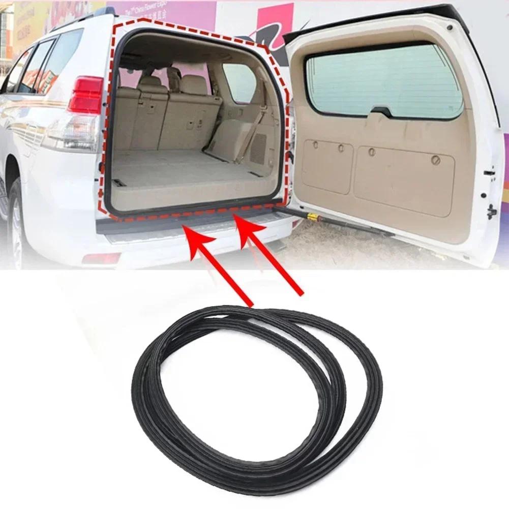 Effective Back Door Weatherstrip for Toyota ForLand Cruiser Prado GX470 6788160131 Direct Replacement Plastic Material