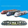 Metro Subway Train Zinc Zinc Alloy Model Diecast Train Toy Underground High Speed Rail Simulation Train Toy