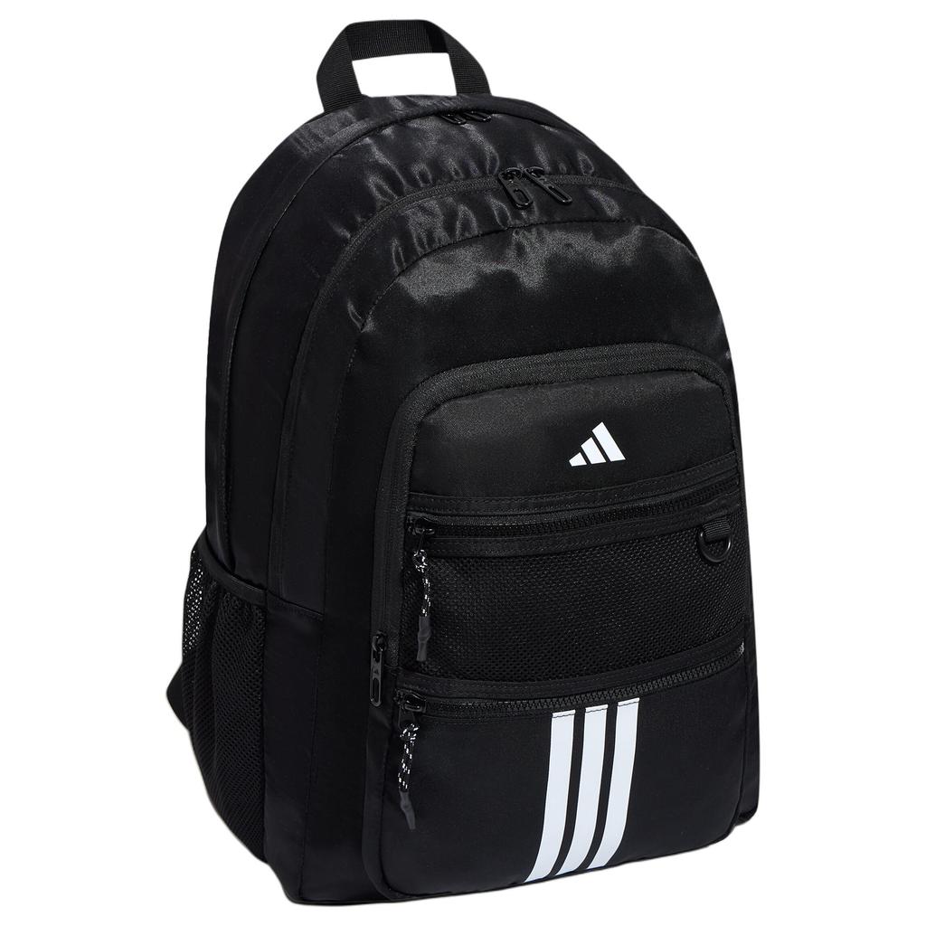 adidas Студенческий Карманный Регулируемый S-образный Мягкий Плечевой Ремень Твил Ткань Рюкзак Унисекс Рюкзак Черный KY9952