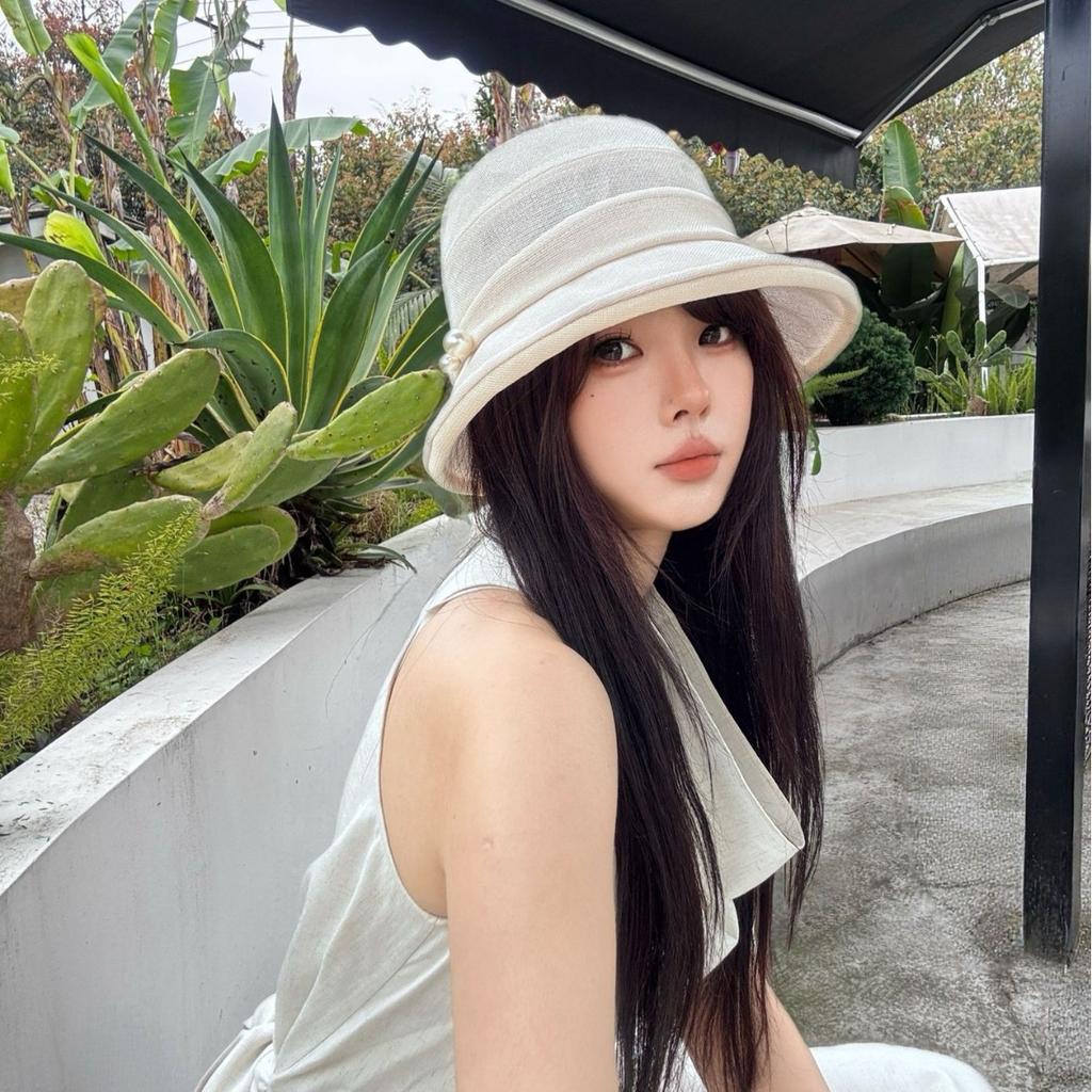 High quality Japanese washi hat women's new cotton and linen breathable bucket hat spring and summer versatile fashion sun hat