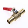 6mm-12mm BrassHose Barb Inline Water Oil Air Gas Fuel Line Shutoff Ball Valve Pipe Fittings