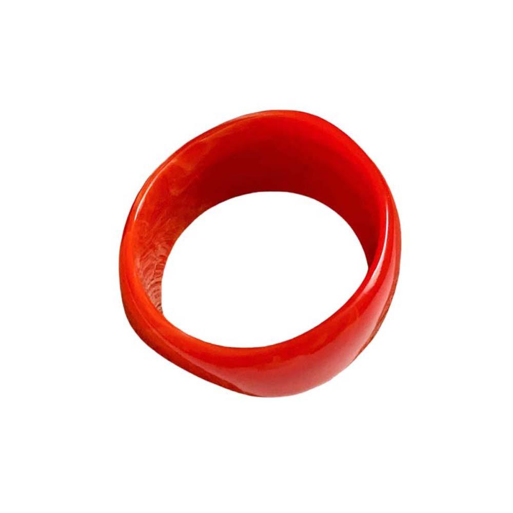 Exaggerated Wide Chunky Bangles Irregular Hand Ring Geometric Bracelets  Women