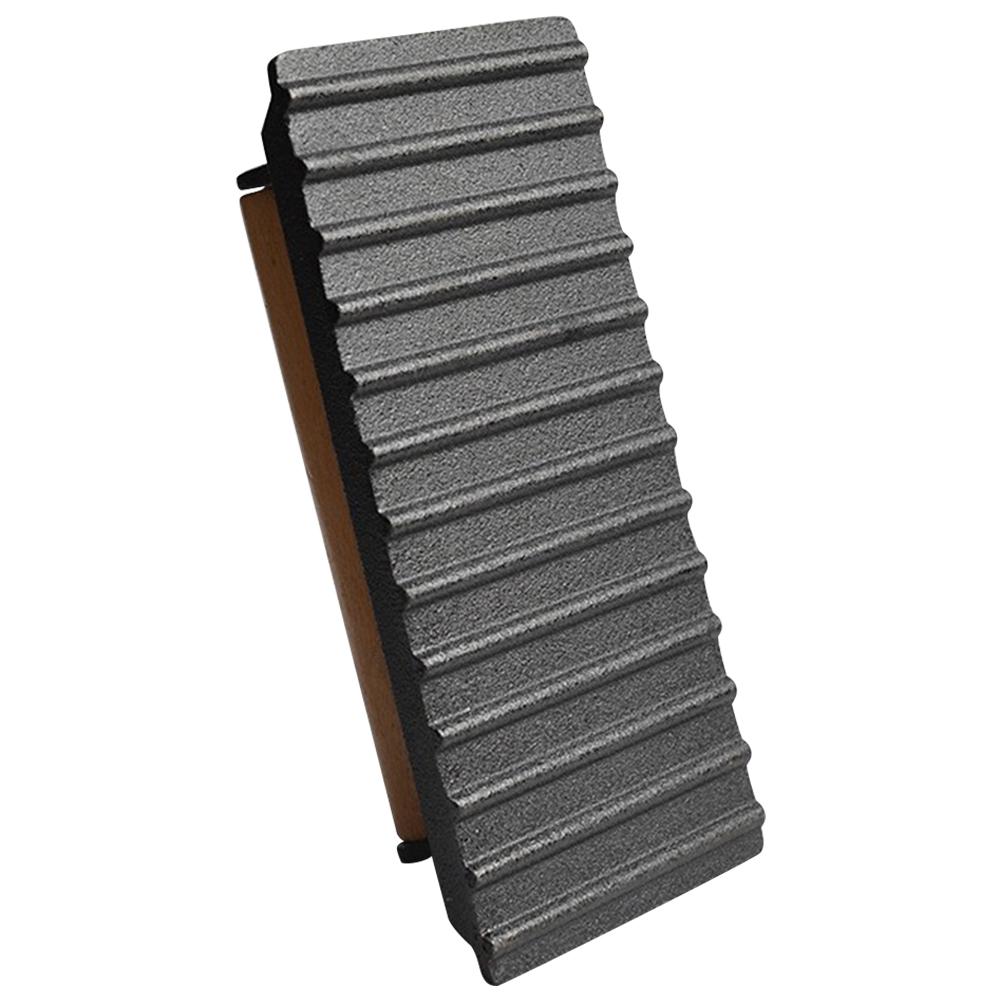 Чугунный круглый пресс для стейков и бургеров с деревянной ручкой, тяжелый плоский пресс для стейков и бекона, пресс для гамбургеров и говядины