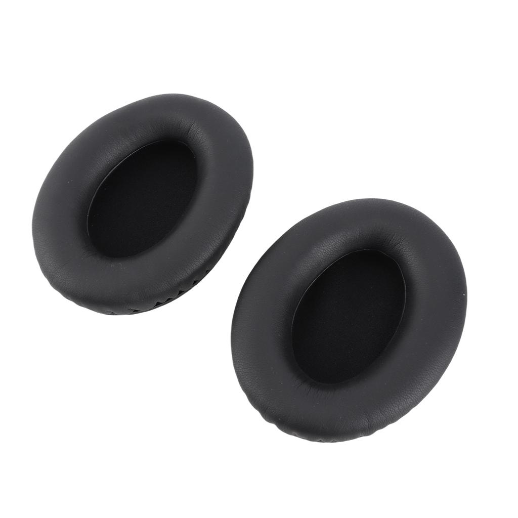 Replacement Ear Pads for Audio Technica ATH ANC7 ANC9 ANC27 ANC29 Headphones Sponge Earpad Cover Soft 2PCS Black