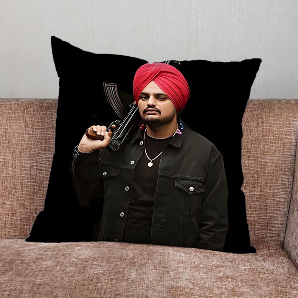 Наволочка Sidhu Moose Wala Для Дома Спальни Автомобиля Офиса Декора Гостиной Подушки Дивана Подходящая