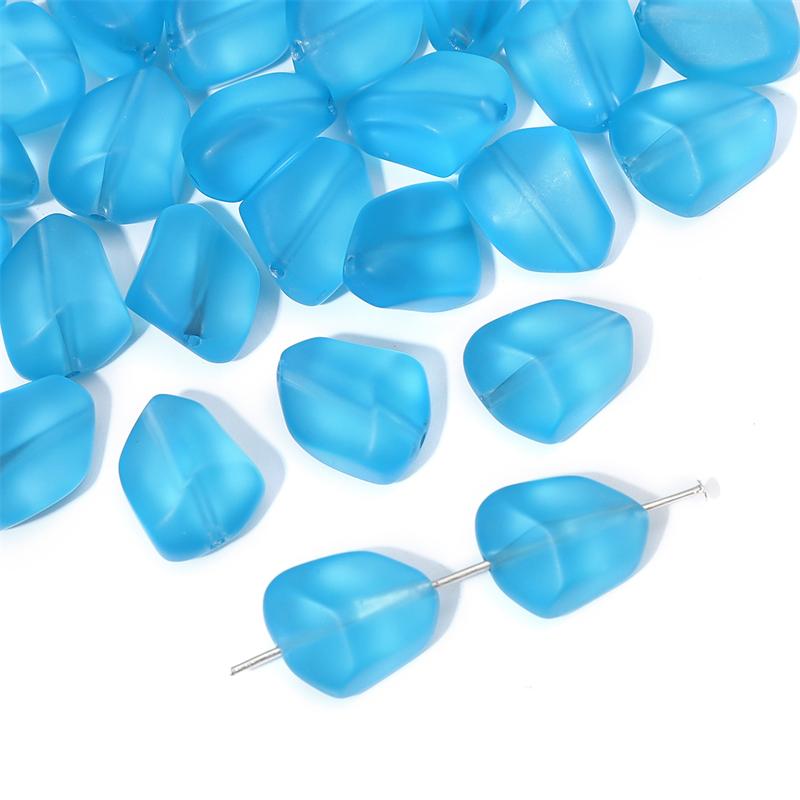 Матовые ограненные бусины из плоского камня из хрустального стекла для изготовления украшений своими руками, разных цветов