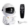 Lunari Astronaut Planetarium Projector with Remote Control, Aurora Pilot Galaxy Starry Sky Night Light
