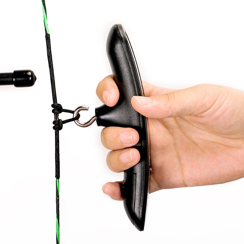 Archery Bow Scale 110 Lbs/50kg Hanging Handheld Scale Digital Tune Scale Peak Weight/Hold Weight with Clear LCD Display