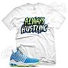 "ВСЕГДА В ДВИЖЕНИИ" Футболка с кроссовками для Lebron 17 GS Photo Blue Sprite Promise