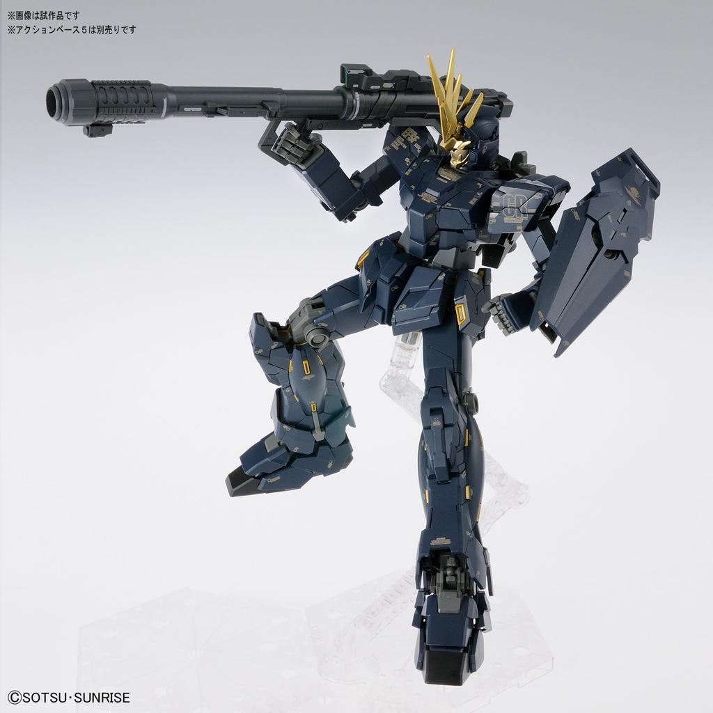 Пластиковая модель MG Mobile Suit Gundam UC Unicorn Gundam Unit 2 Banshee масштаба Ver.Ka 1/100 с цветовой кодировкой