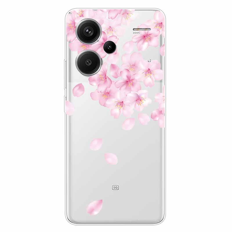 Чехол для Redmi Note 13 Pro Plus 5G, прозрачный мягкий силиконовый чехол-бампер для Xiaomi Redmi Note 13 Pro+ 5G, Funda