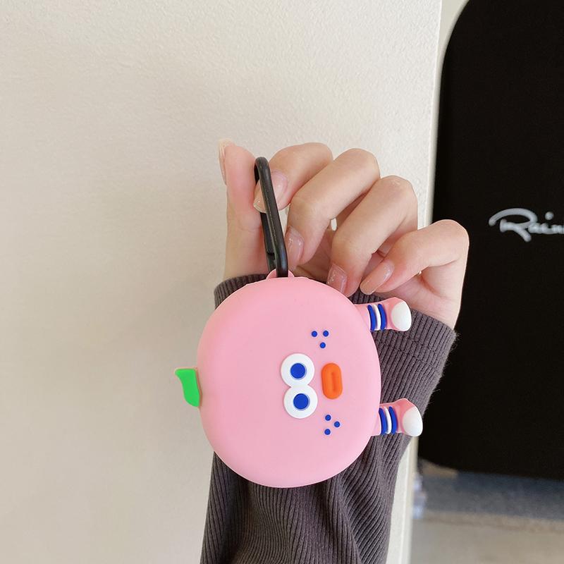 Чехол для наушников с мультяшным рисунком для Samsung Galaxy Buds 2 Pro Galaxy Buds Pro Buds Live Galaxy Buds2, беспроводной Bluetooth-наушник, защитный чехол-браслет