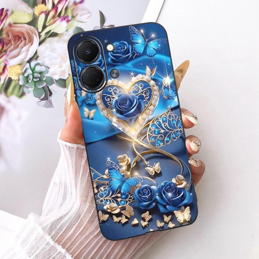 Чехол для Tecno Spark Go 3 5G Милый Кот Расписной Capa для Tecno Spark GO3 KN3 Pop 20 Мягкий Силиконовый Бампер Оболочка для Sparkgo 3 Funda