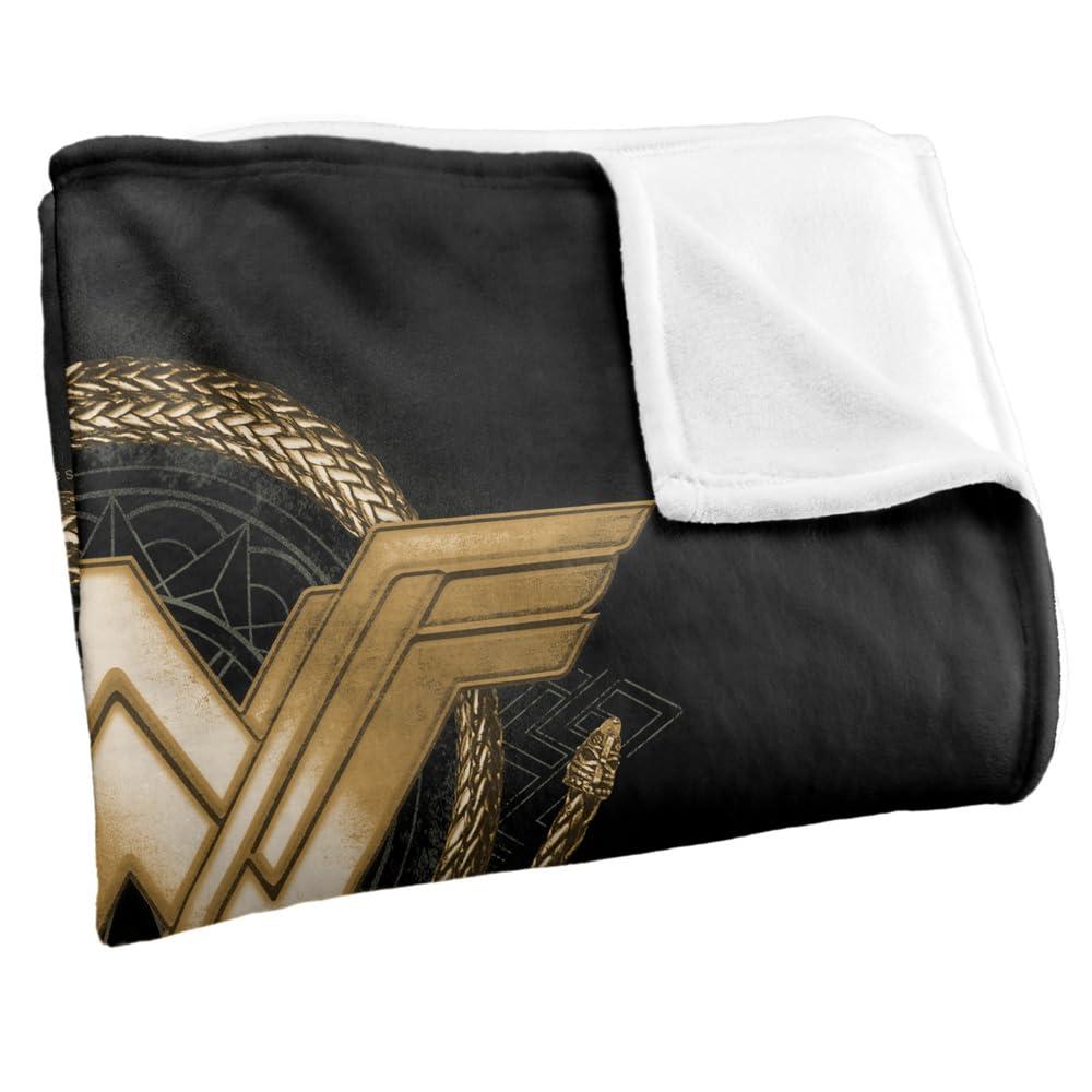 Wonder Woman Lasso Soft Touch Logo Blanket